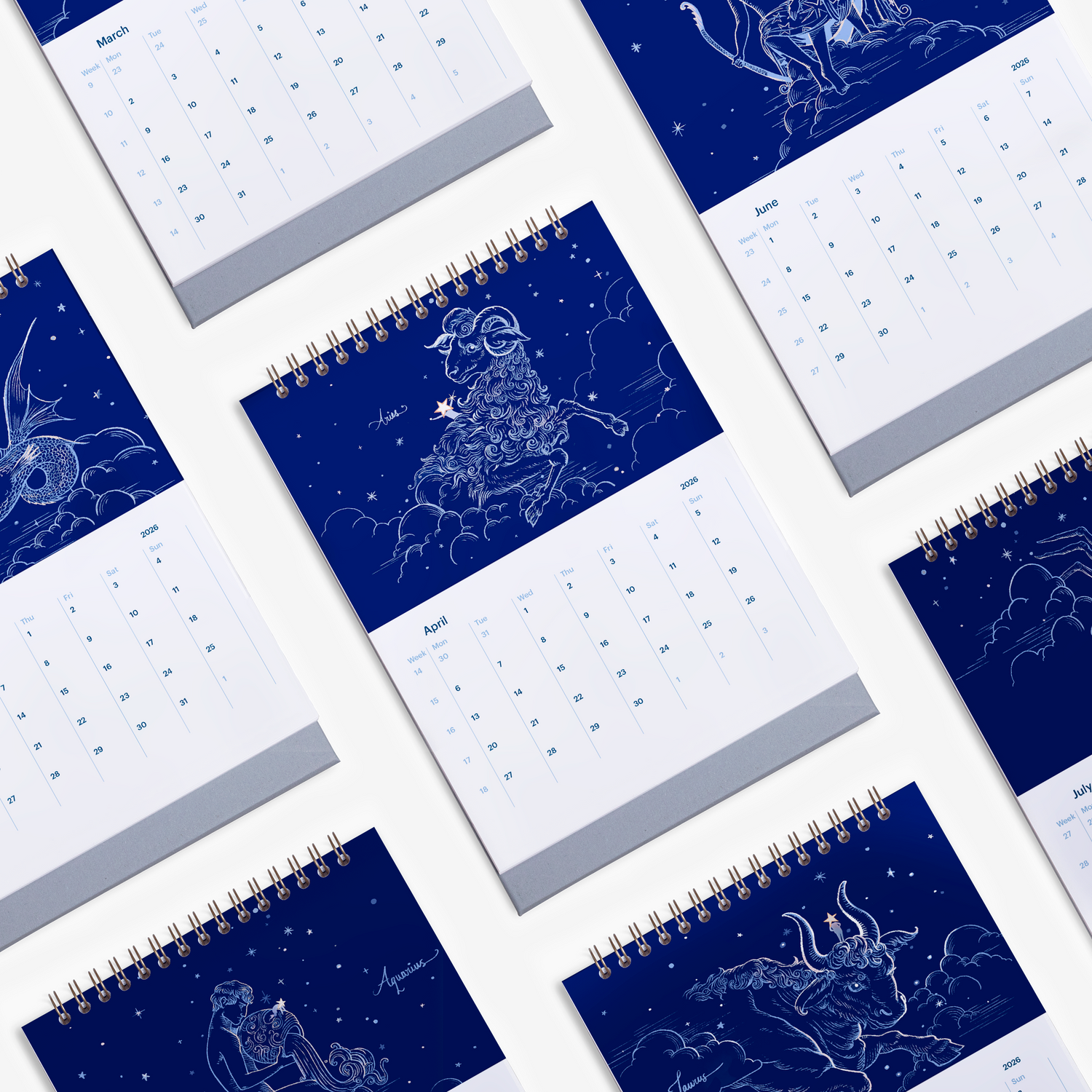 Constellation 2026 Desk Calendar