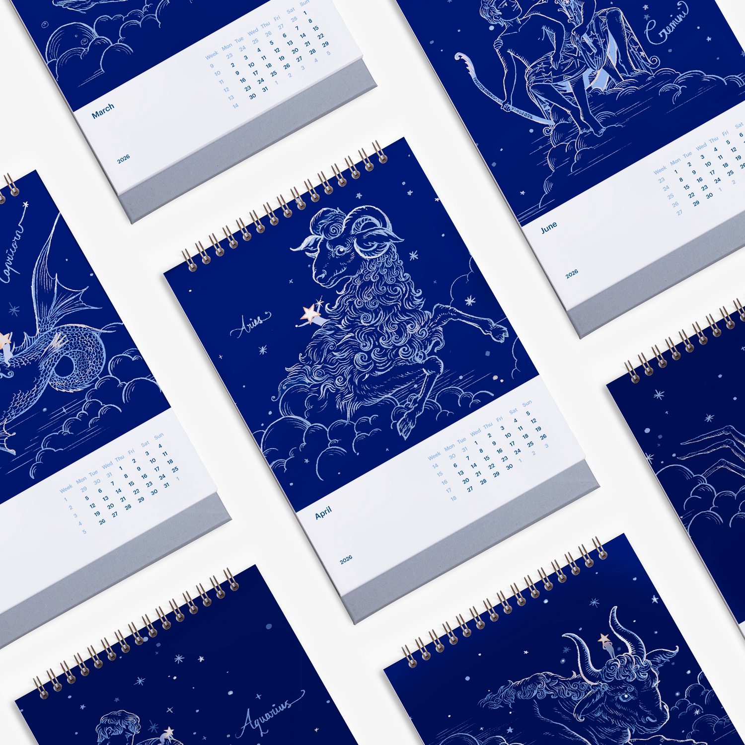 Constellation 2026 Desk Calendar