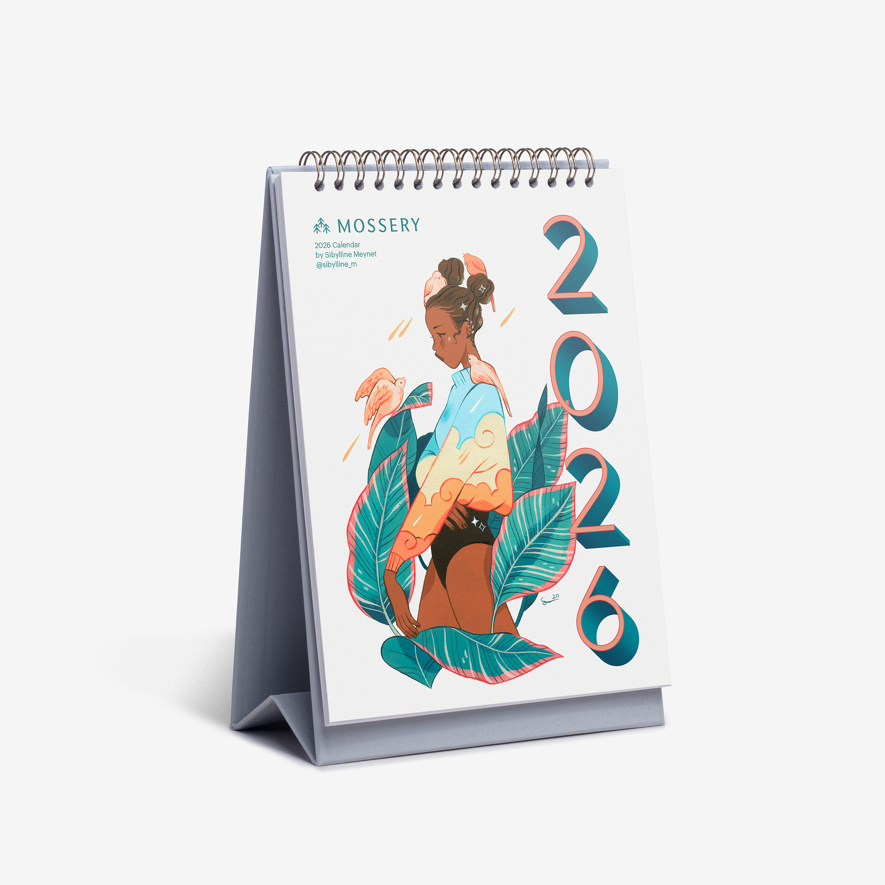 Muses of Adventure 2026 Desk Calendar