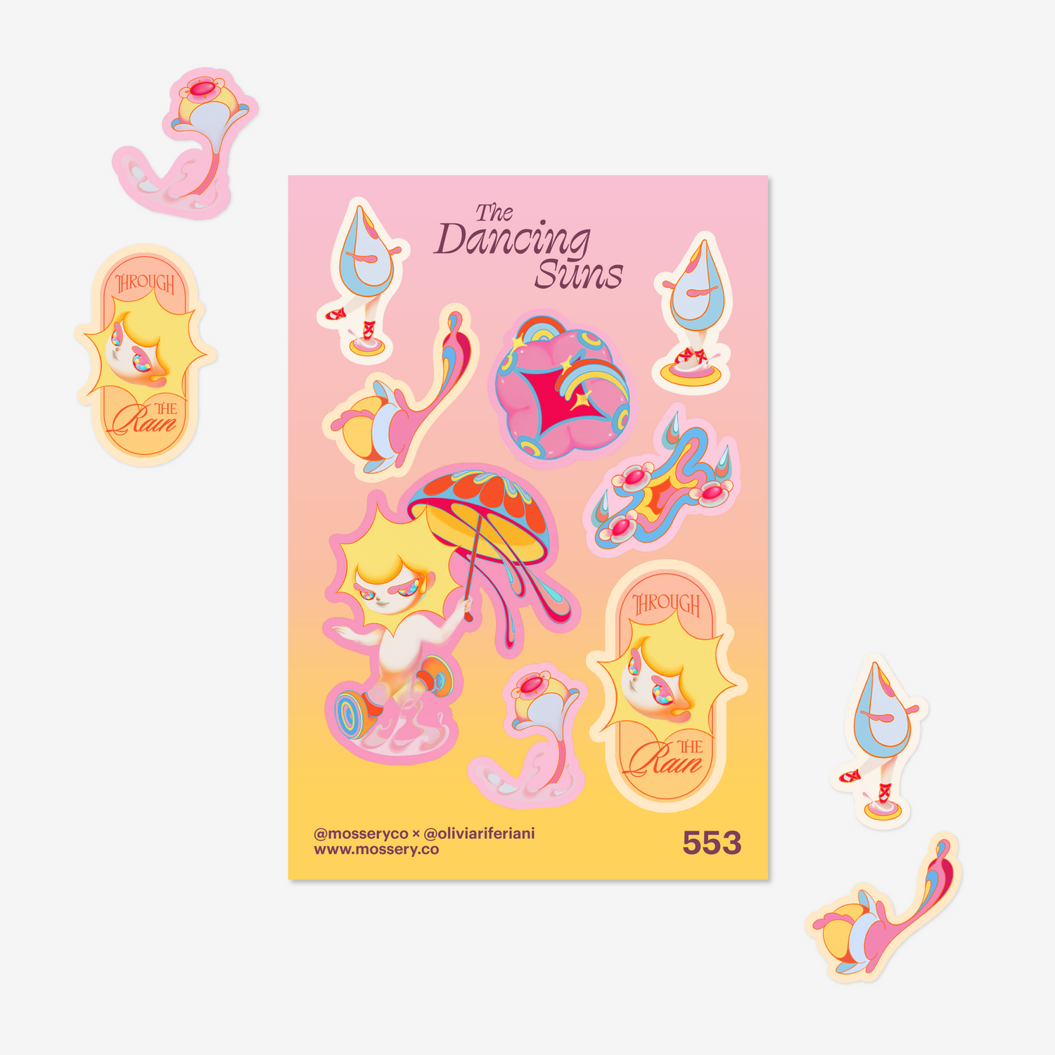 Artist Sticker Series: Unravel & Shine