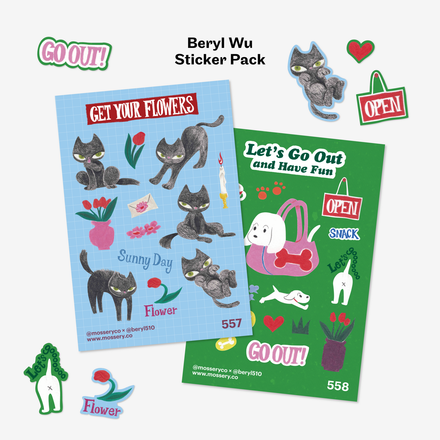 Beryl Wu Sticker Pack