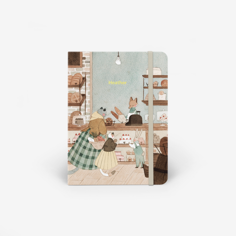 Bakery Wirebound Notebook