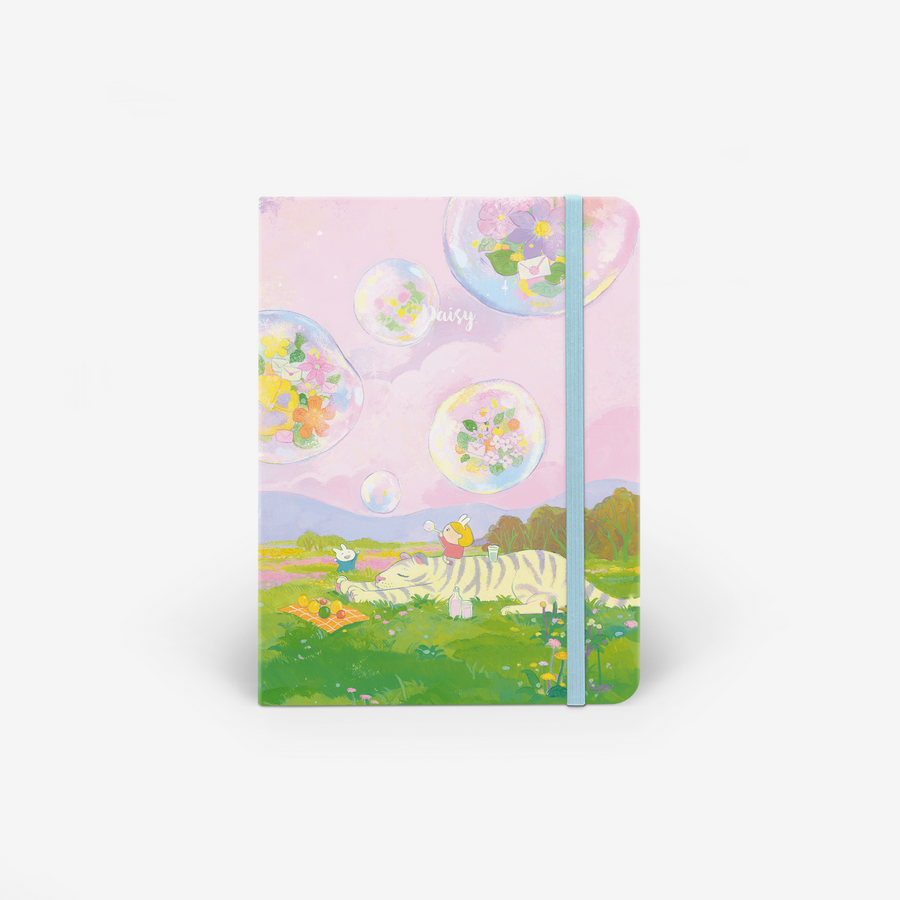 Bubble Wishes Wirebound Notebook