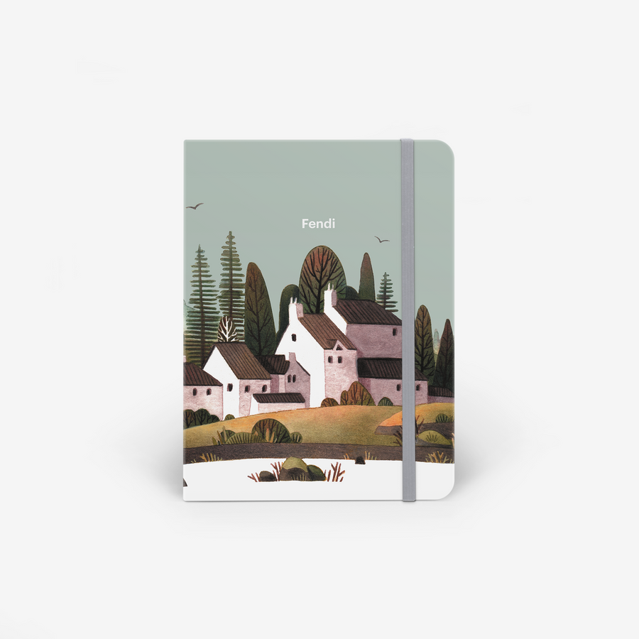 Countryside Threadbound Notebook