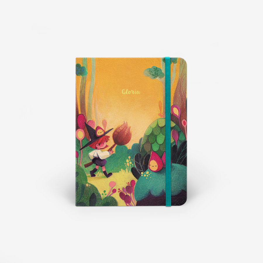 Forest Fable Threadbound Notebook