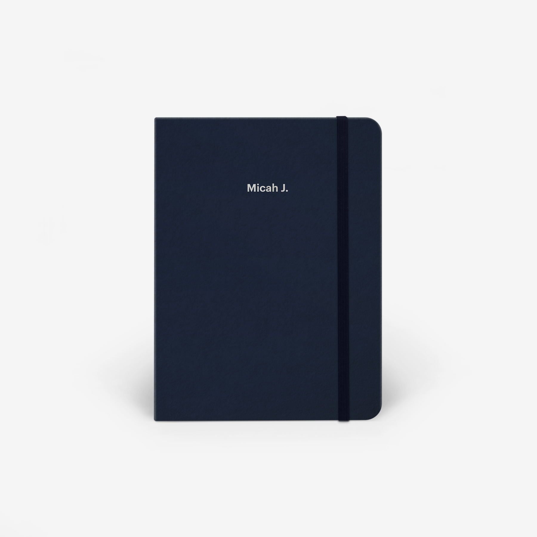 Plain Navy Wirebound Sketchbook