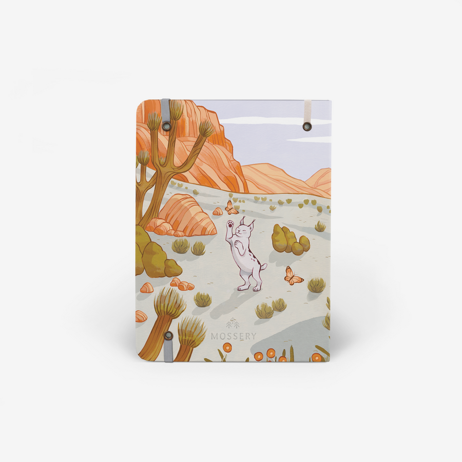 Summer Lynx Threadbound Notebook