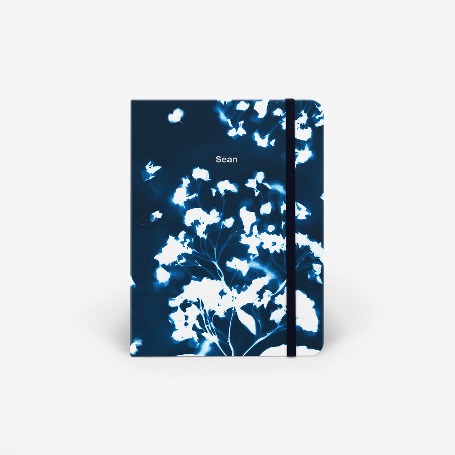 Sun Hydrangea Threadbound Notebook