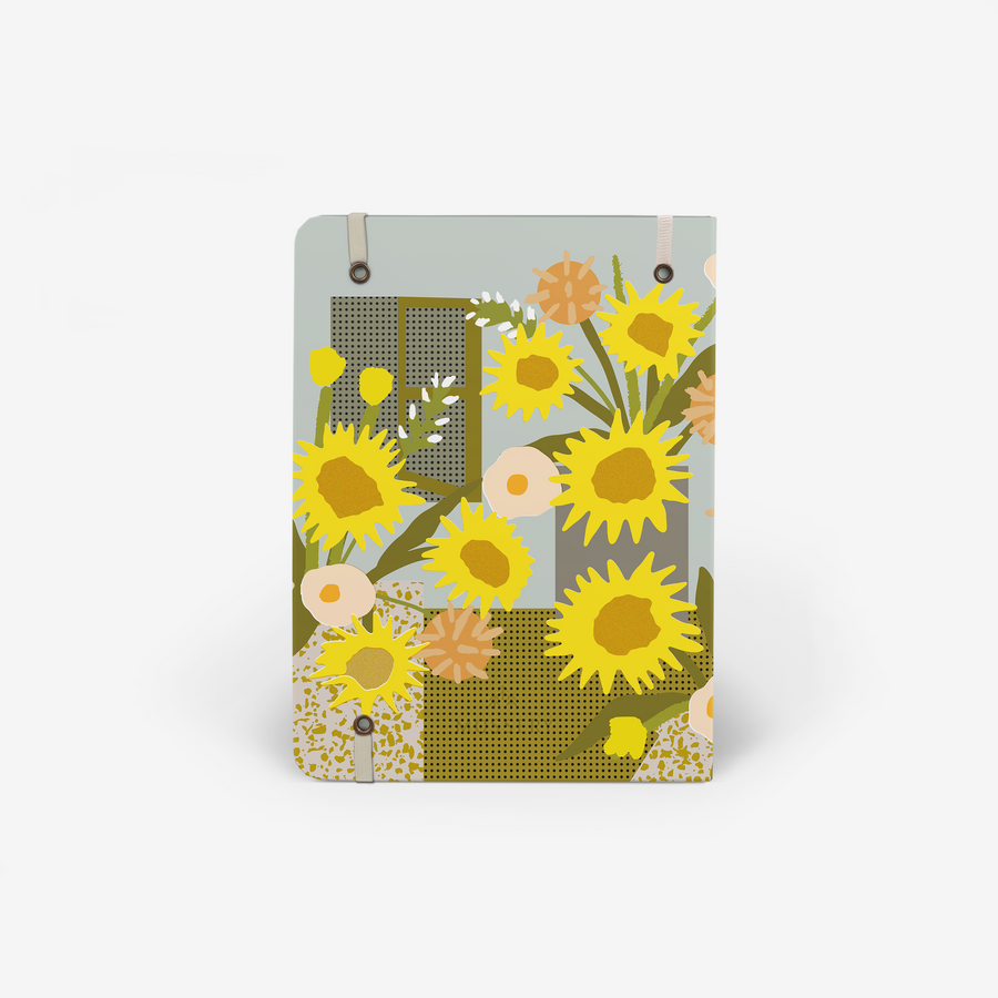 Sunflowers Wirebound Notebook