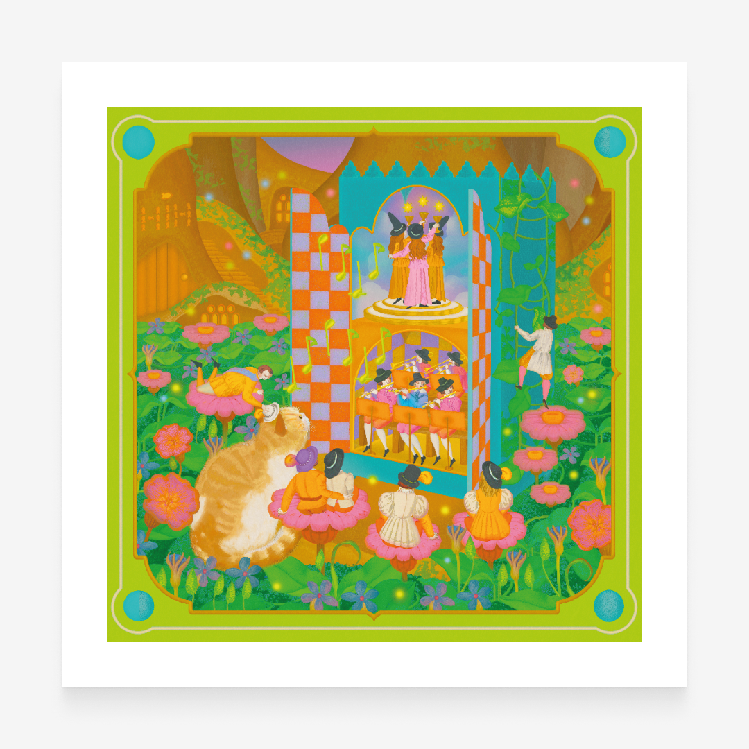 Petit Theatre Art Print