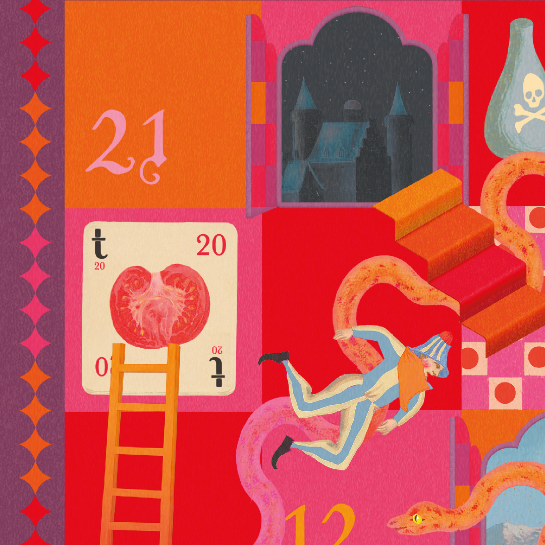 Scale e Serpenti Art Print