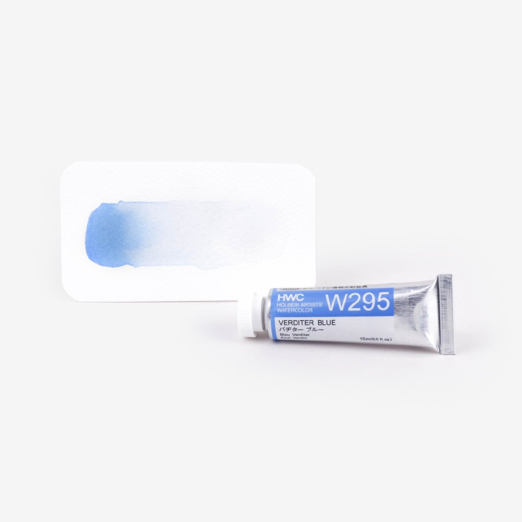 Holbein Artist's Watercolors 15ml Tube - Verditer Blue