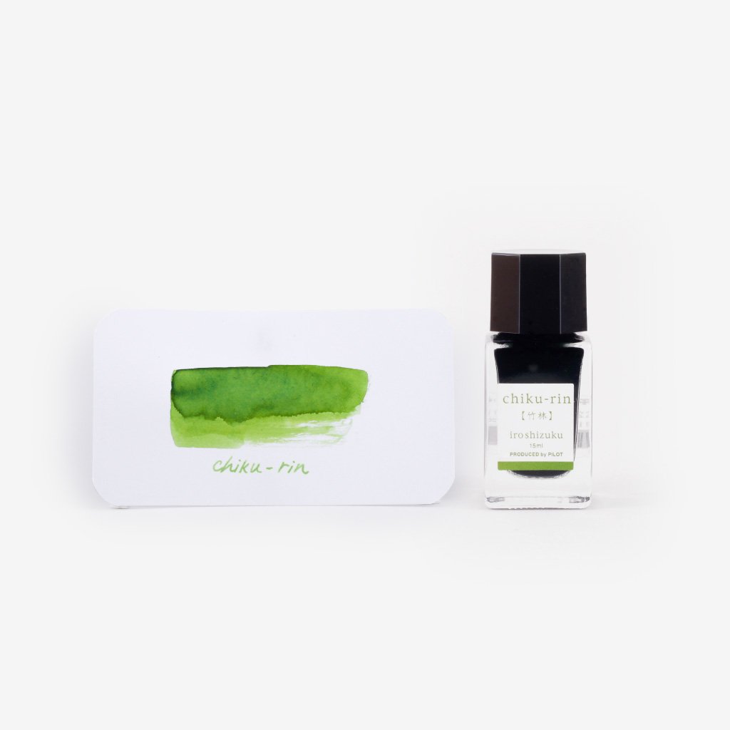 Pilot Iroshizuku Ink Chiku-rin (Bamboo Forest) - 15 ml