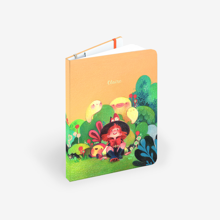 Garden Tale Light Threadbound Notebook