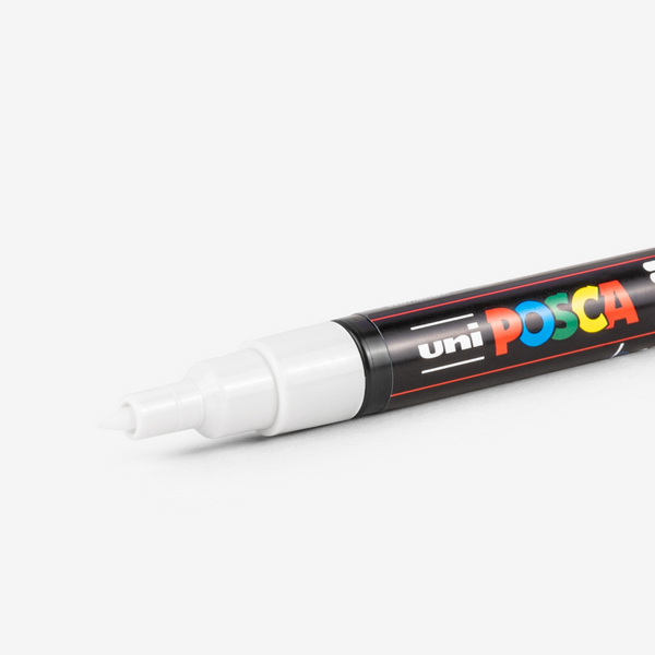 NEW! Posca Brush Pen (1-10mm) - White — Surrey Art School