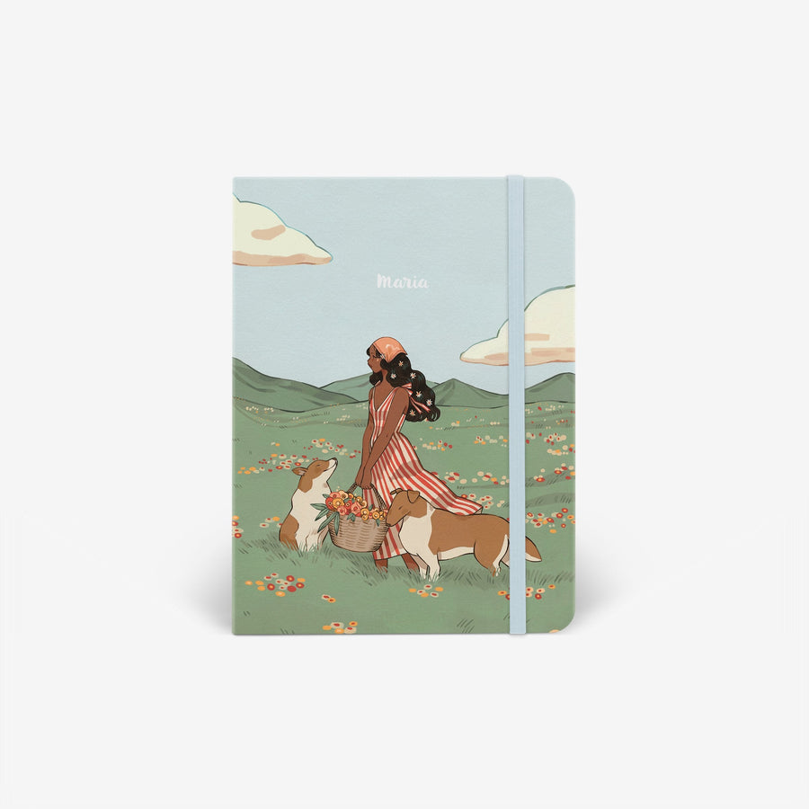 Spring Collies Undated Planner