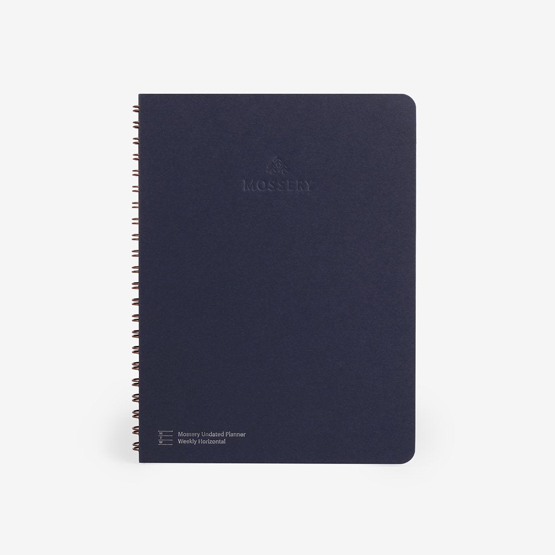 Horizontal Regular Wirebound Planner Refill (Undated)