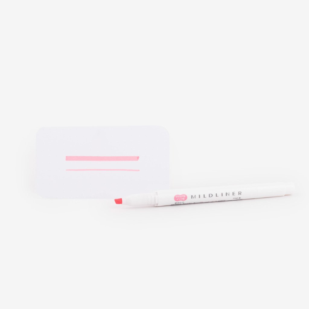Mildliner Double-Sided Highlighter - Coral Pink