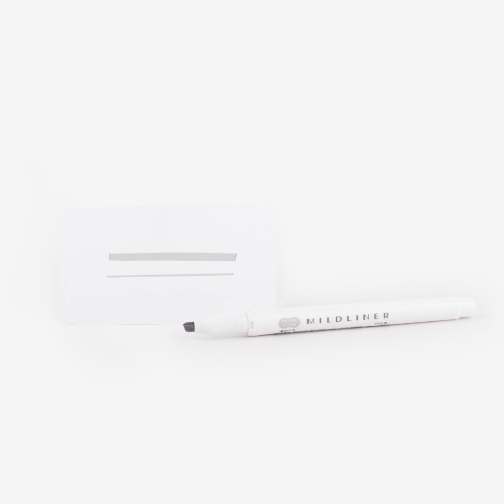 Mildliner Double-Sided Highlighter - Grey