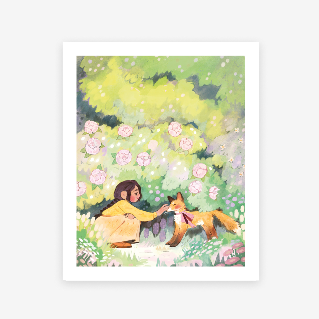 Rencontre de Printemps Art Print