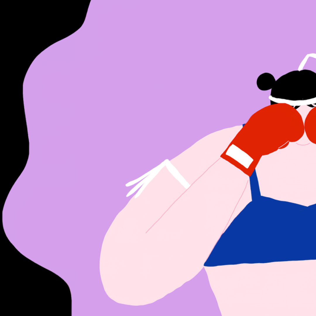 Muay Thai Girls: Wai Kru Art Print