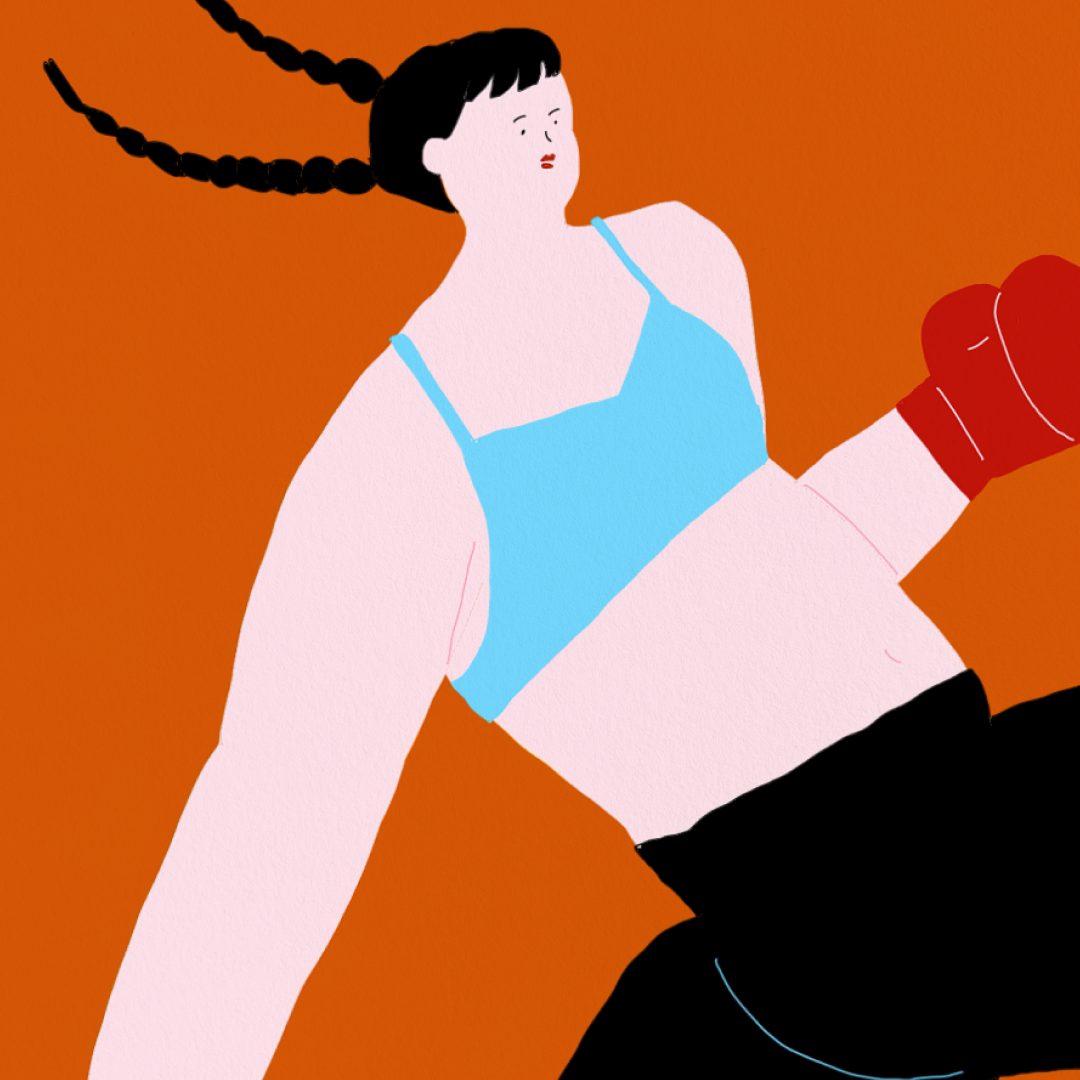 Muay Thai Girls: Khao Yao Art Print