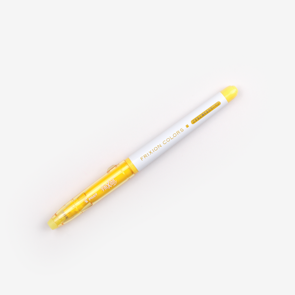 Pilot FriXion Colours Erasable Marker - Yellow