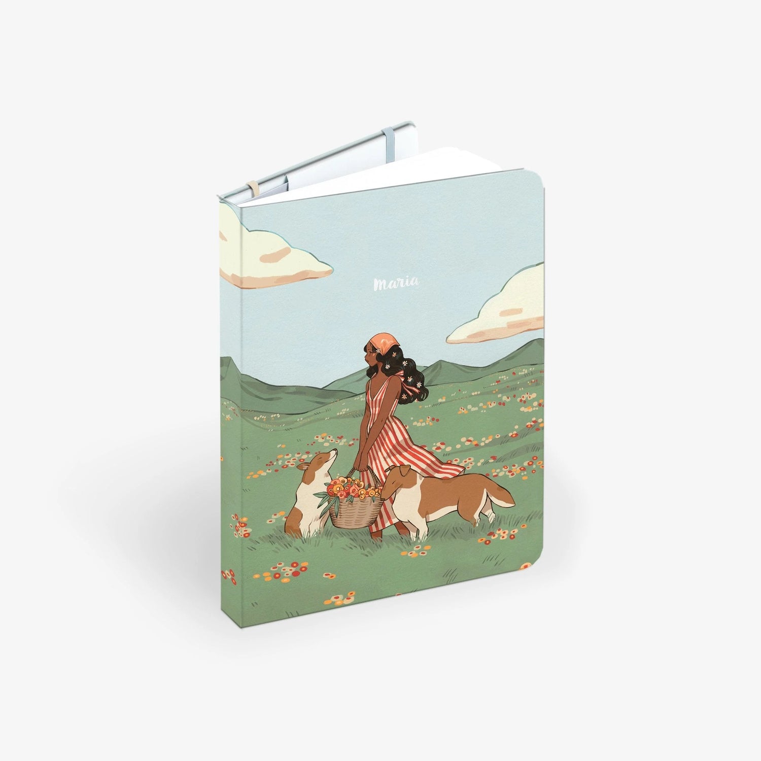 Spring Collies Undated Planner
