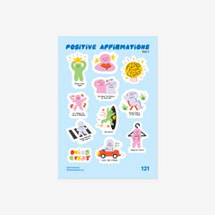 Mossery Stickers: Positive Affirmation & Healthy Habits Bundle
