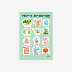 Mossery Stickers: Positive Affirmation & Healthy Habits Bundle