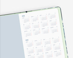 2024 Vertical Half-Year Planner Refill (July-December)