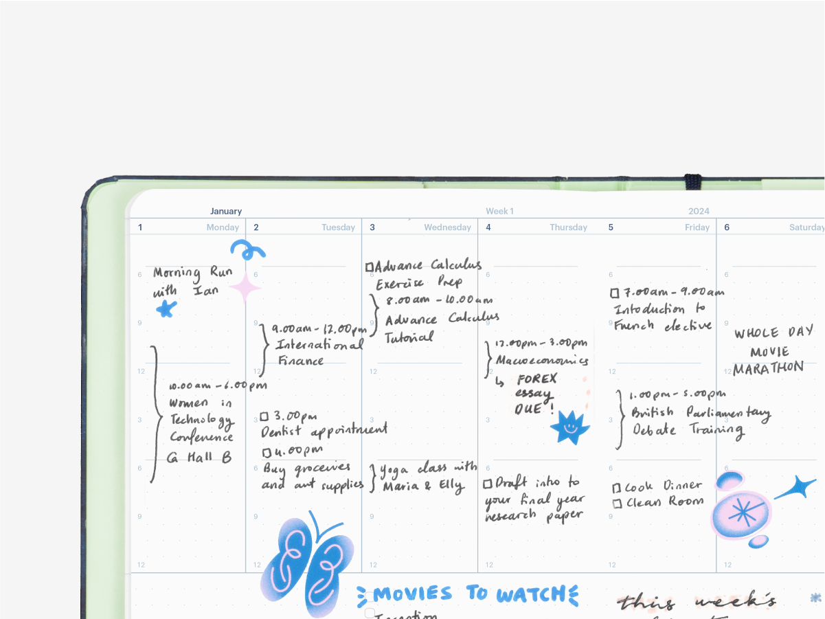 2024 Vertical Planner Refill