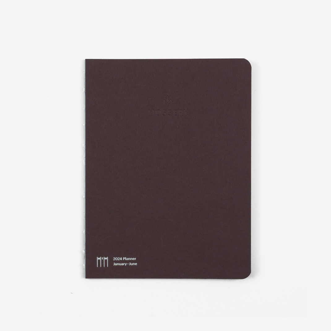 Second Chance: 2024 Vertical Half-Year Planner Refill (January-June)