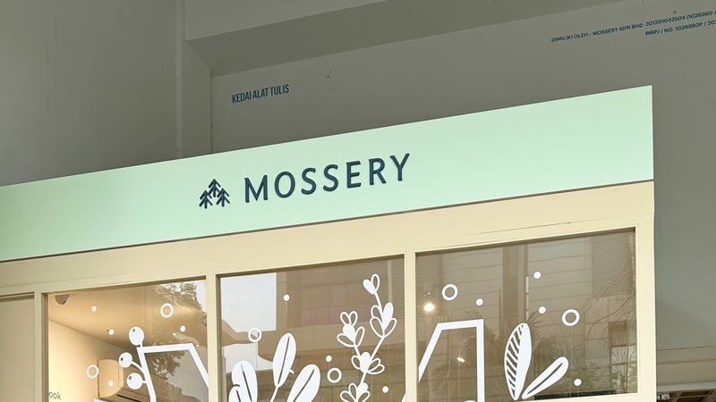 Mossery HQ storefront in Petaling Jaya