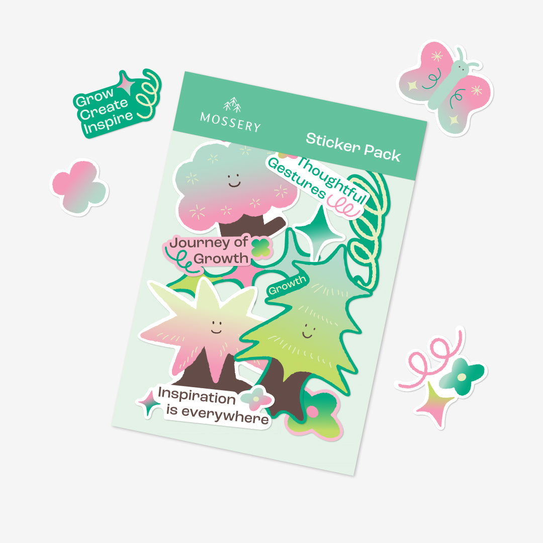 Whispers of the Forest Stickers