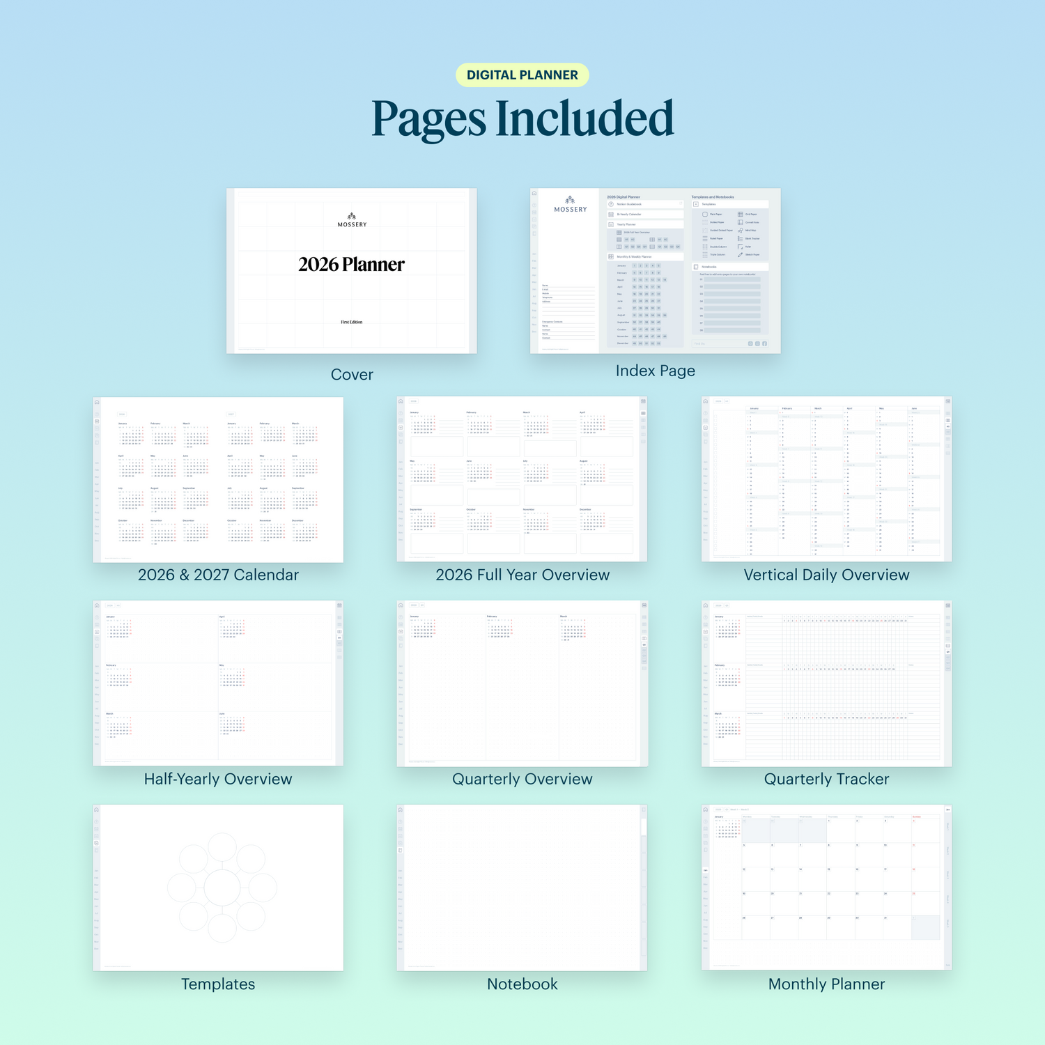 2026 Digital Planner