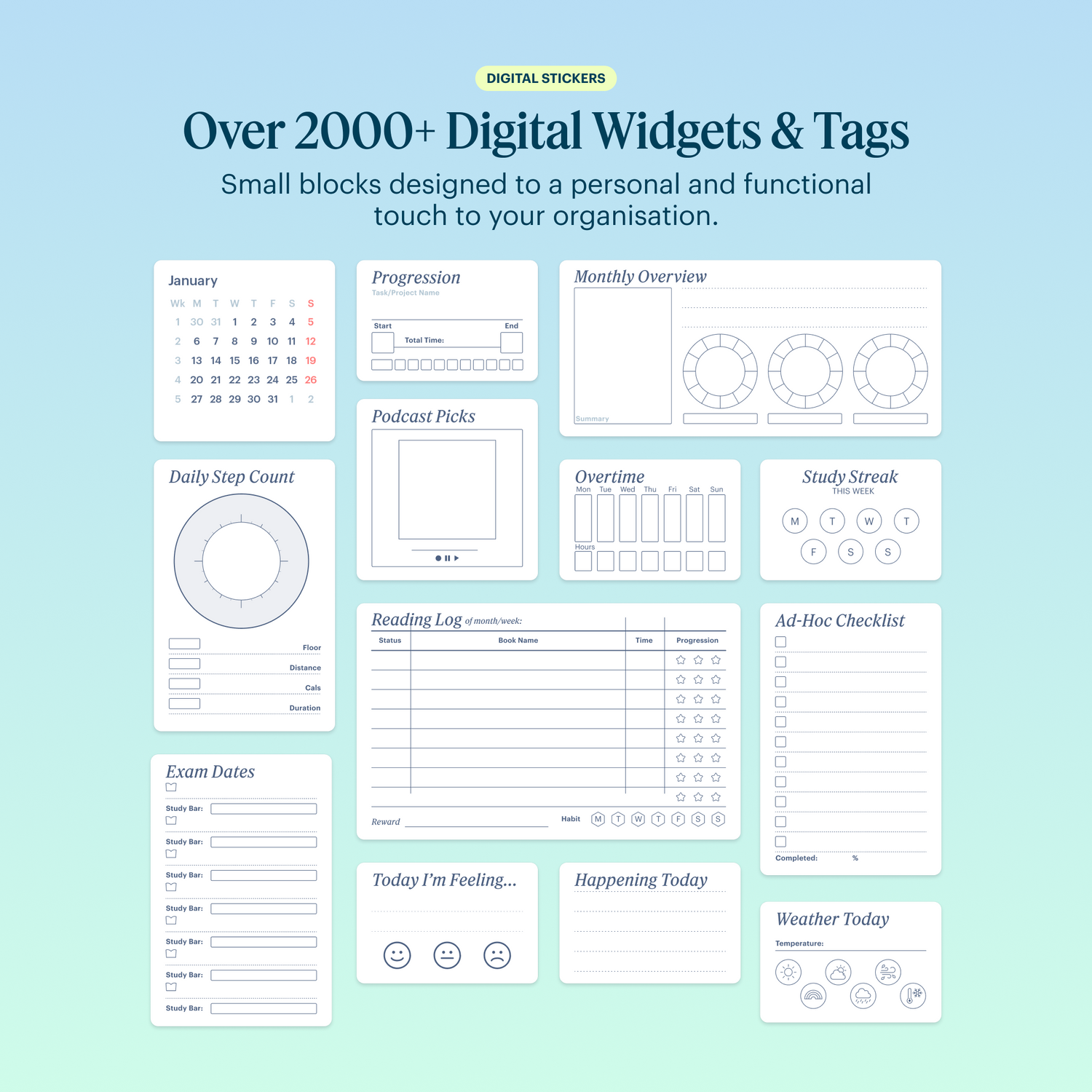2026 Digital Planner