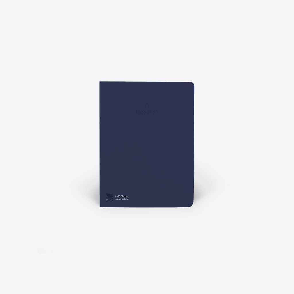 Second Chance: 2026 Horizontal Half-Year Planner Refill (January-June)