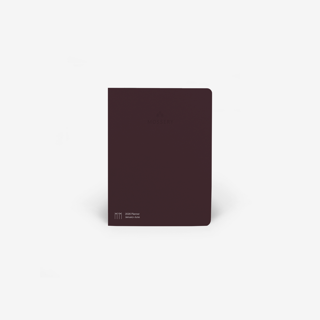 Second Chance: 2026 Vertical Half-Year Planner Refill (January-June)