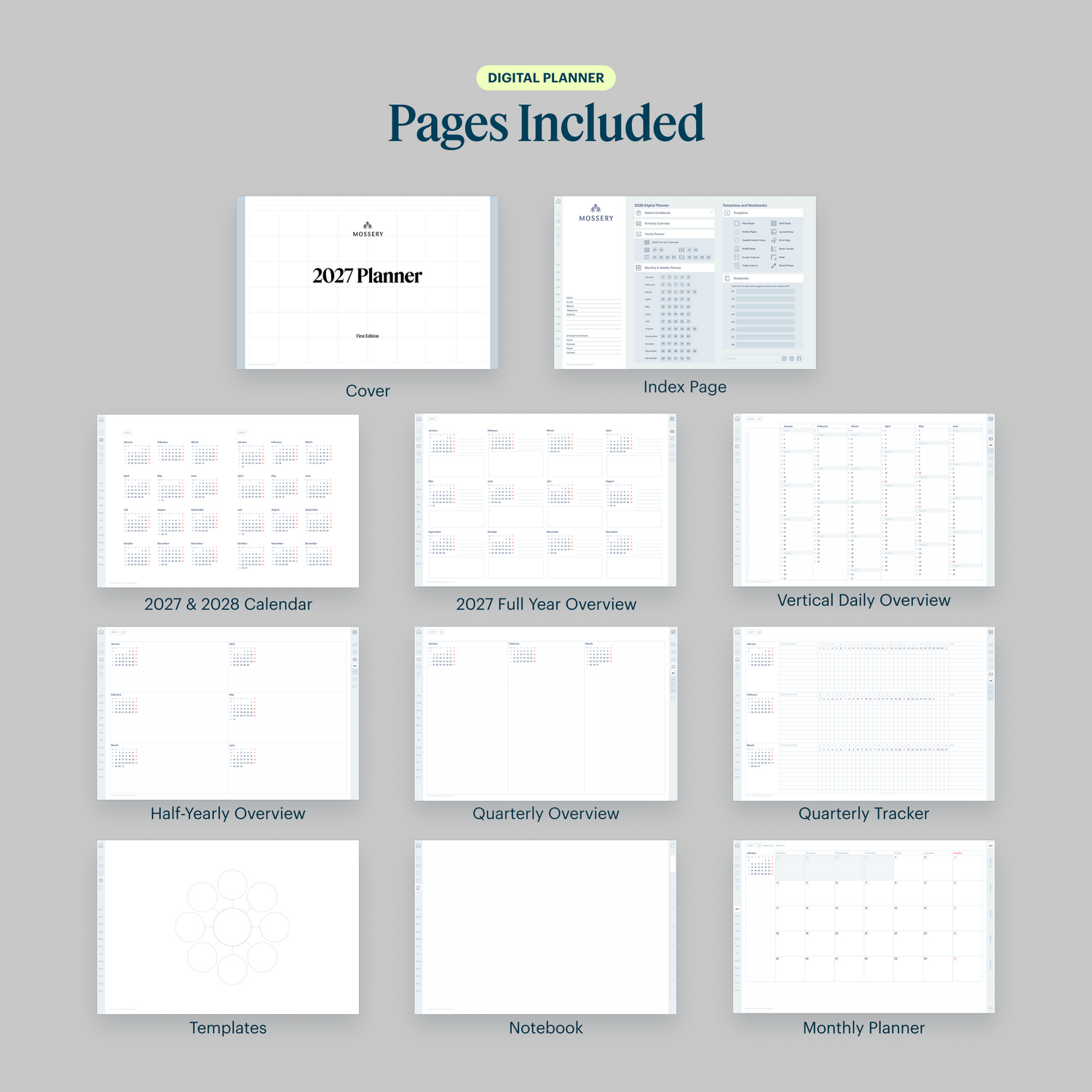2027 Digital Planner