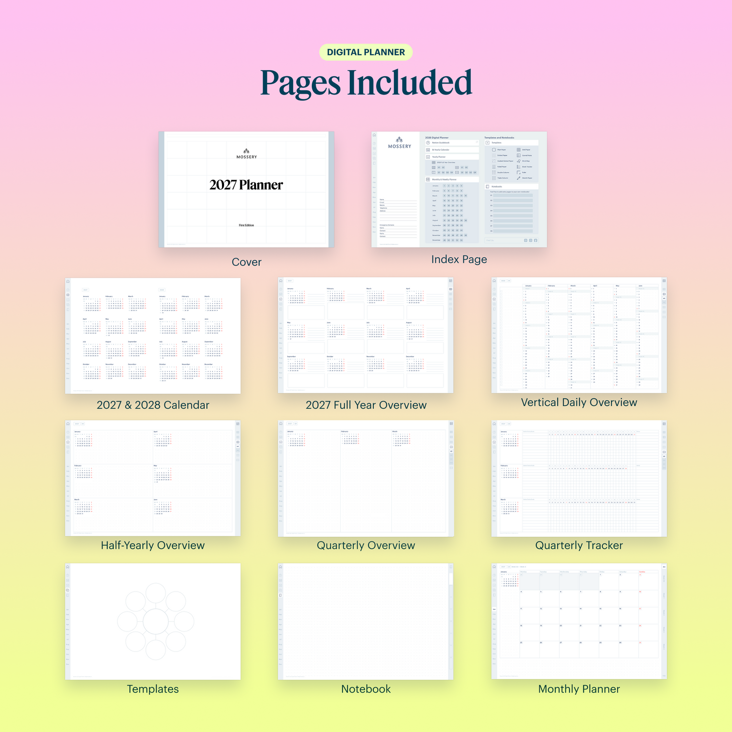2027 Digital Planner