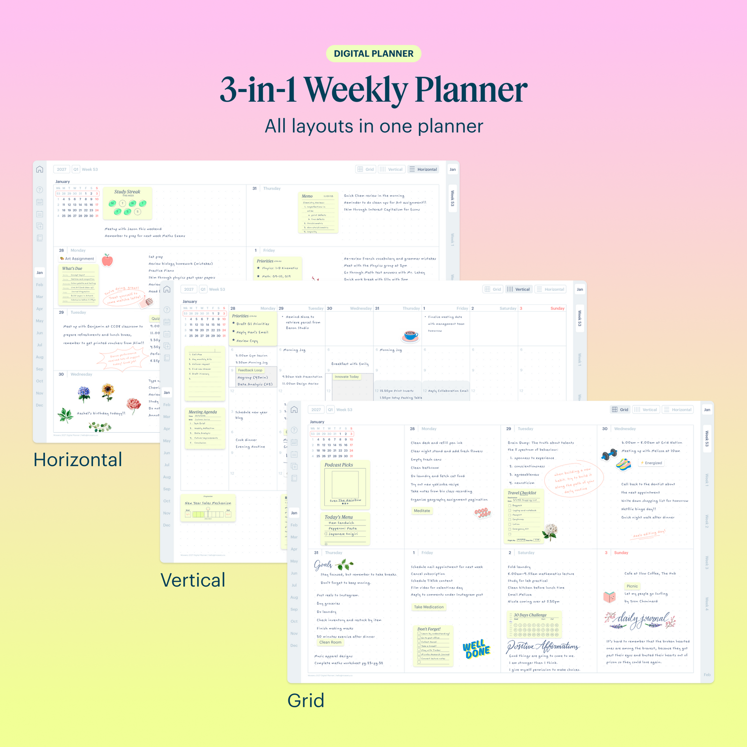 2027 Digital Planner