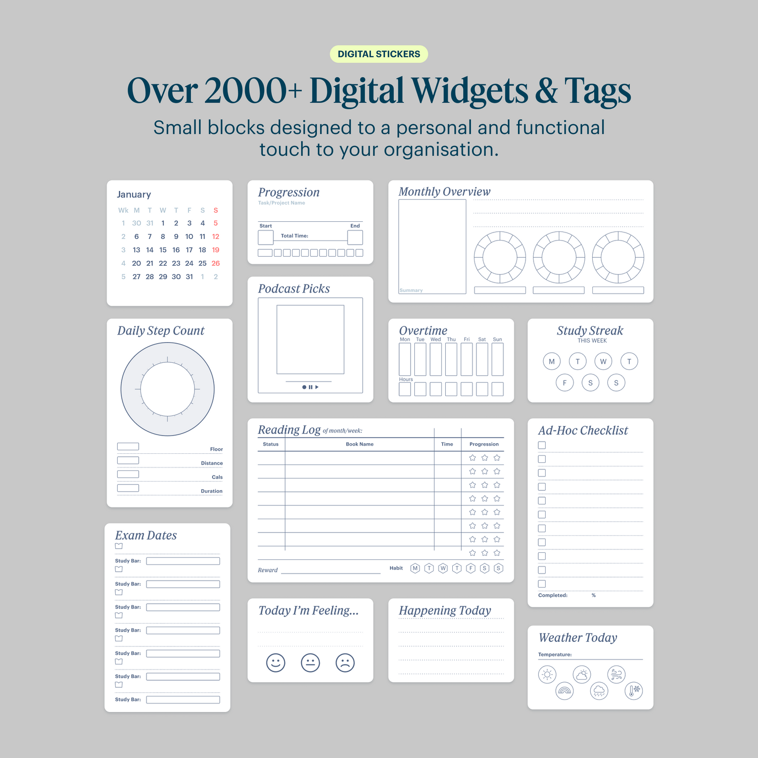 2027 Digital Planner
