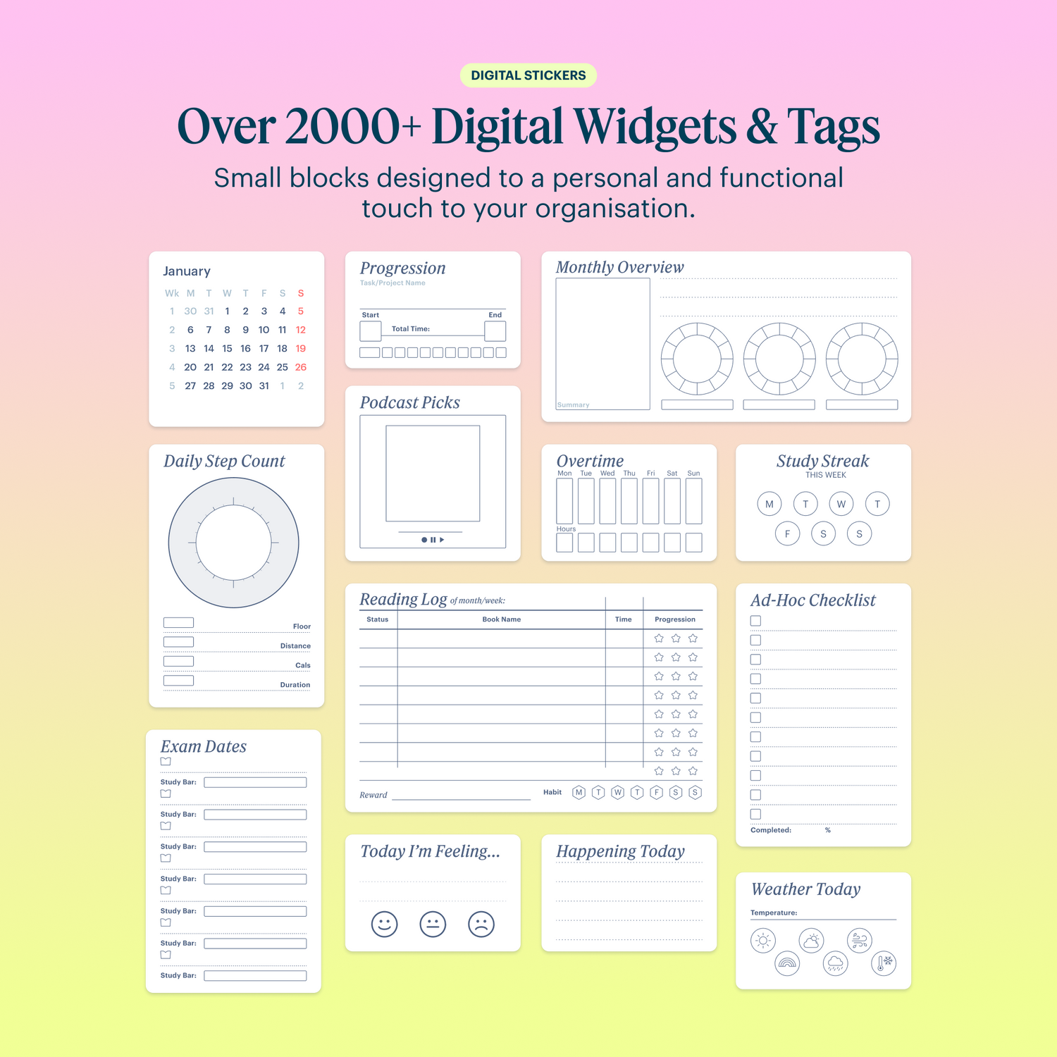 2027 Digital Planner