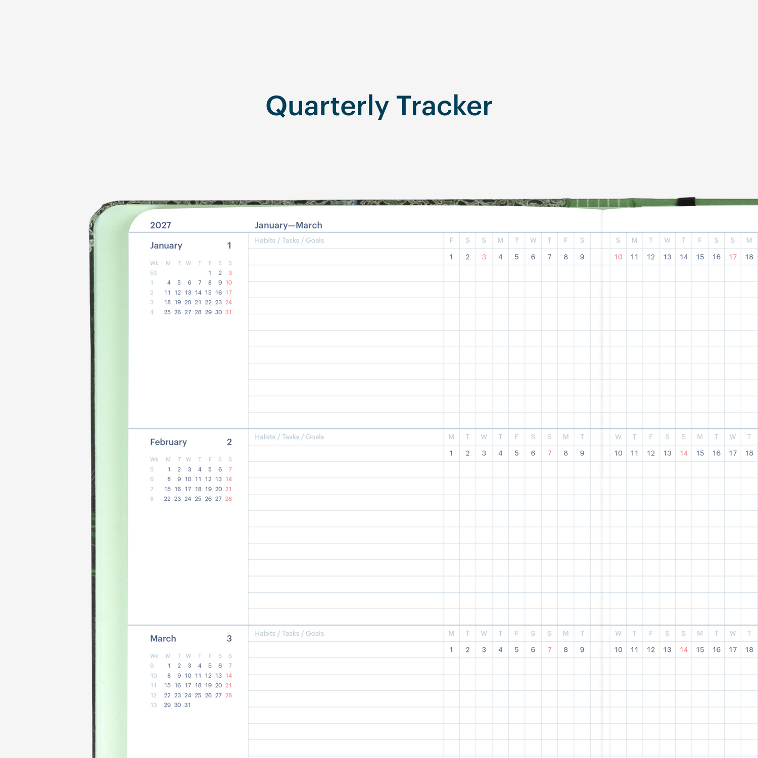 Citrus Dream 2027 Planner