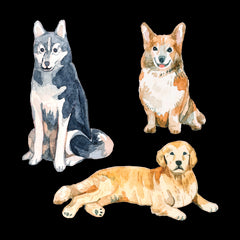 Artist Series Stickers: Dogs (STC-513)