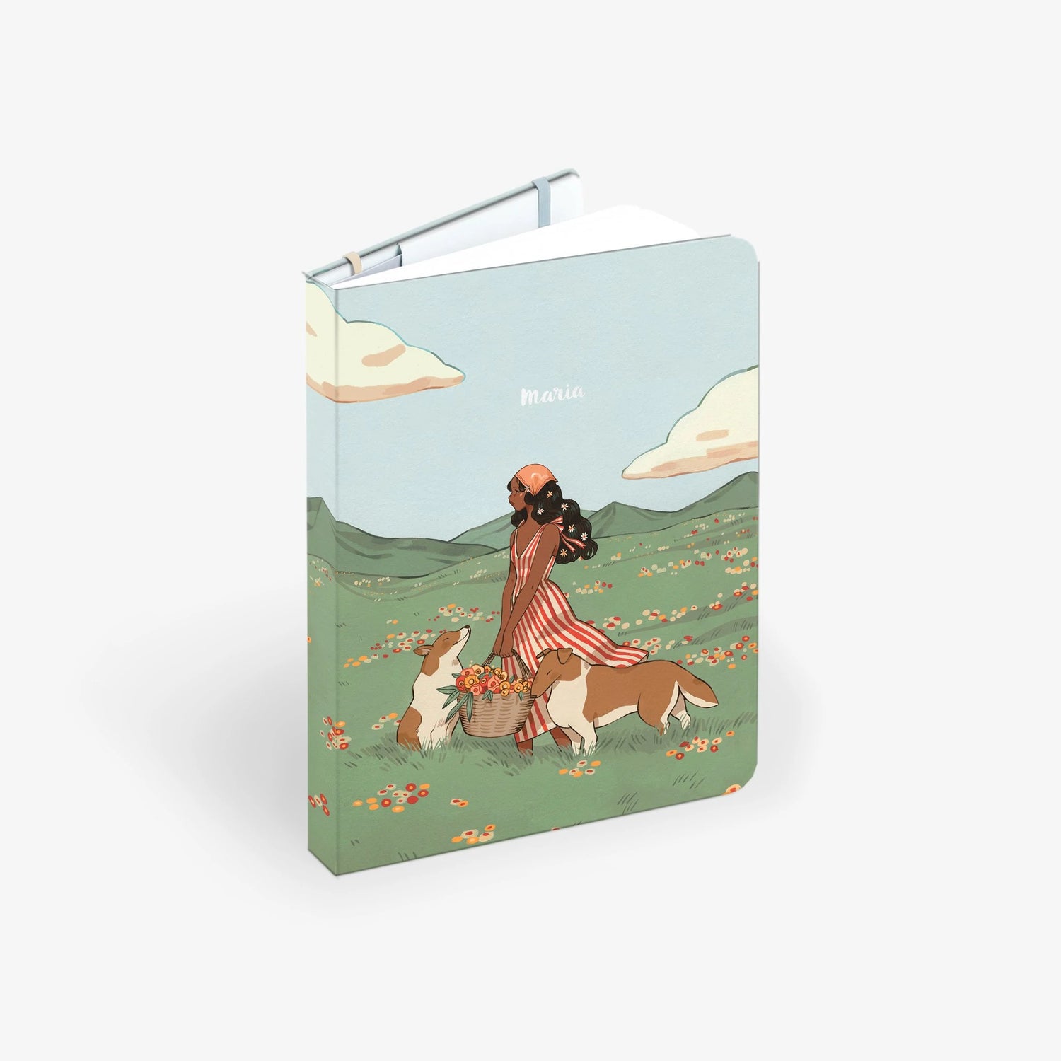 Spring Collies Undated Planner