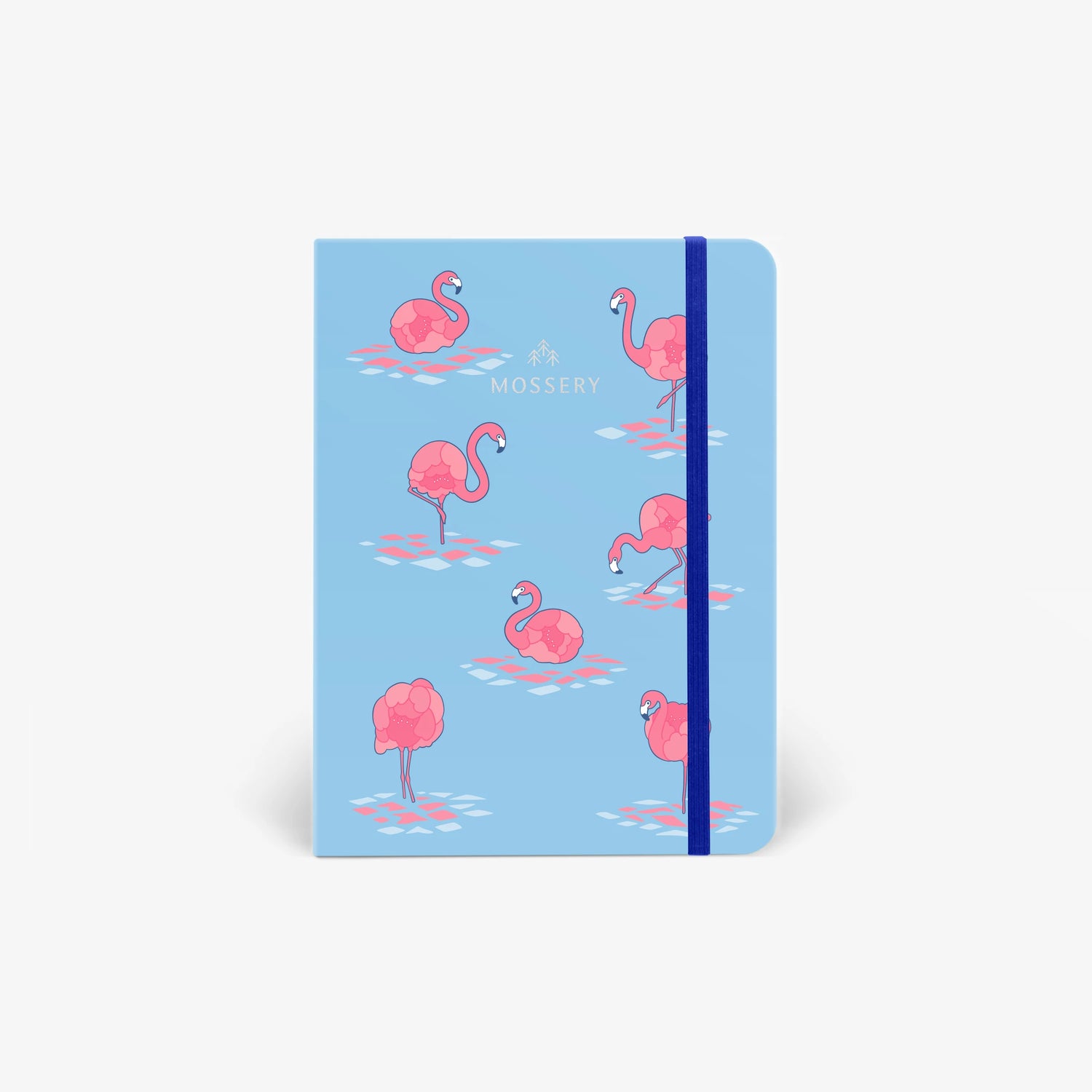 Flamingo Blue Logo Cover