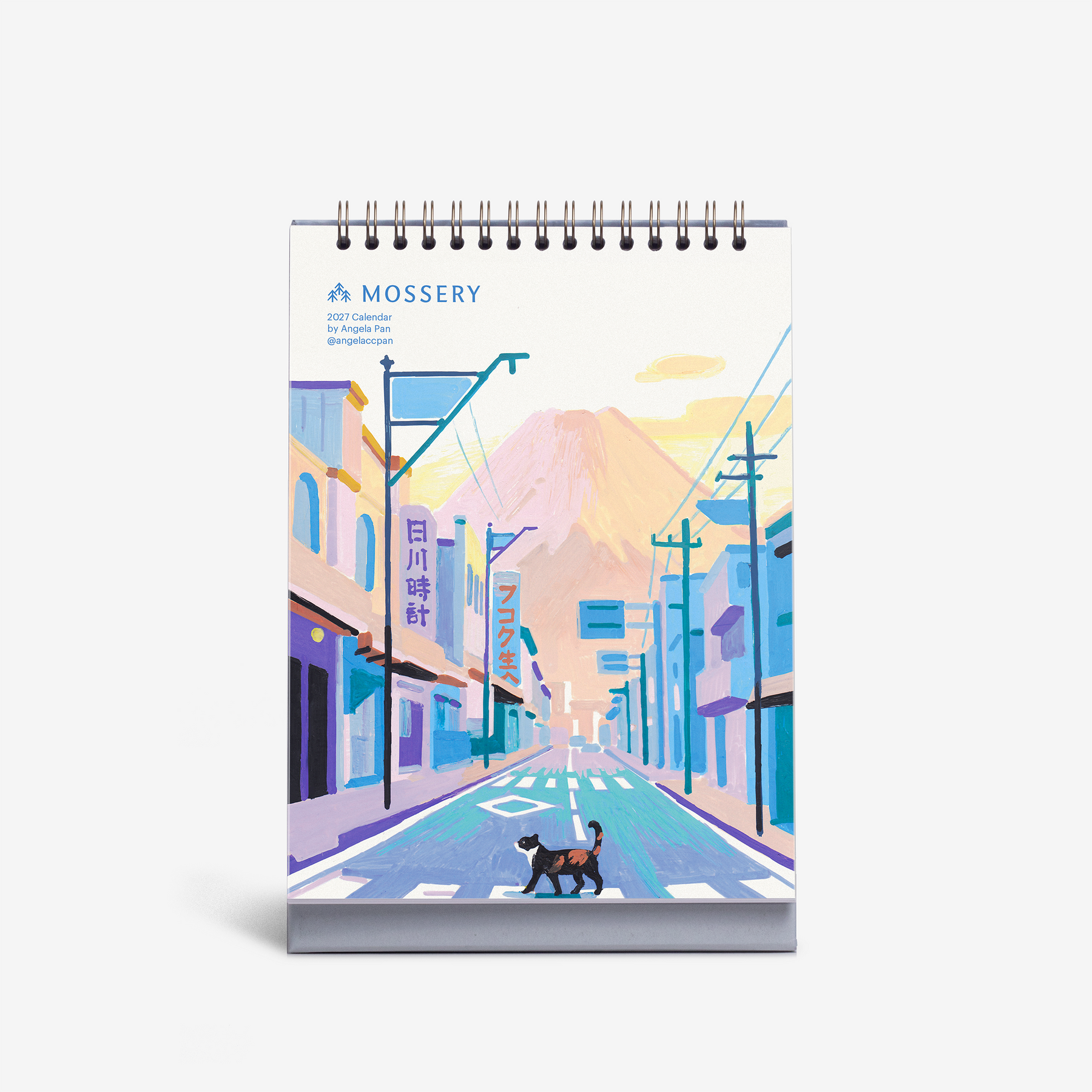 Sights of the World 2027 Desk Calendar by @angelaccpan