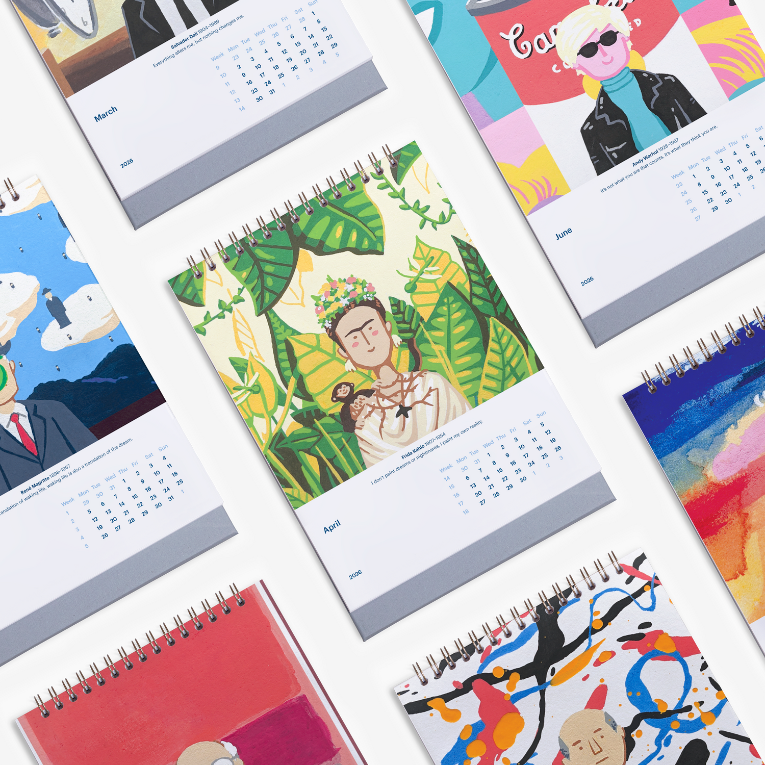 James Chapman 2026 Desk Calendar Bundle